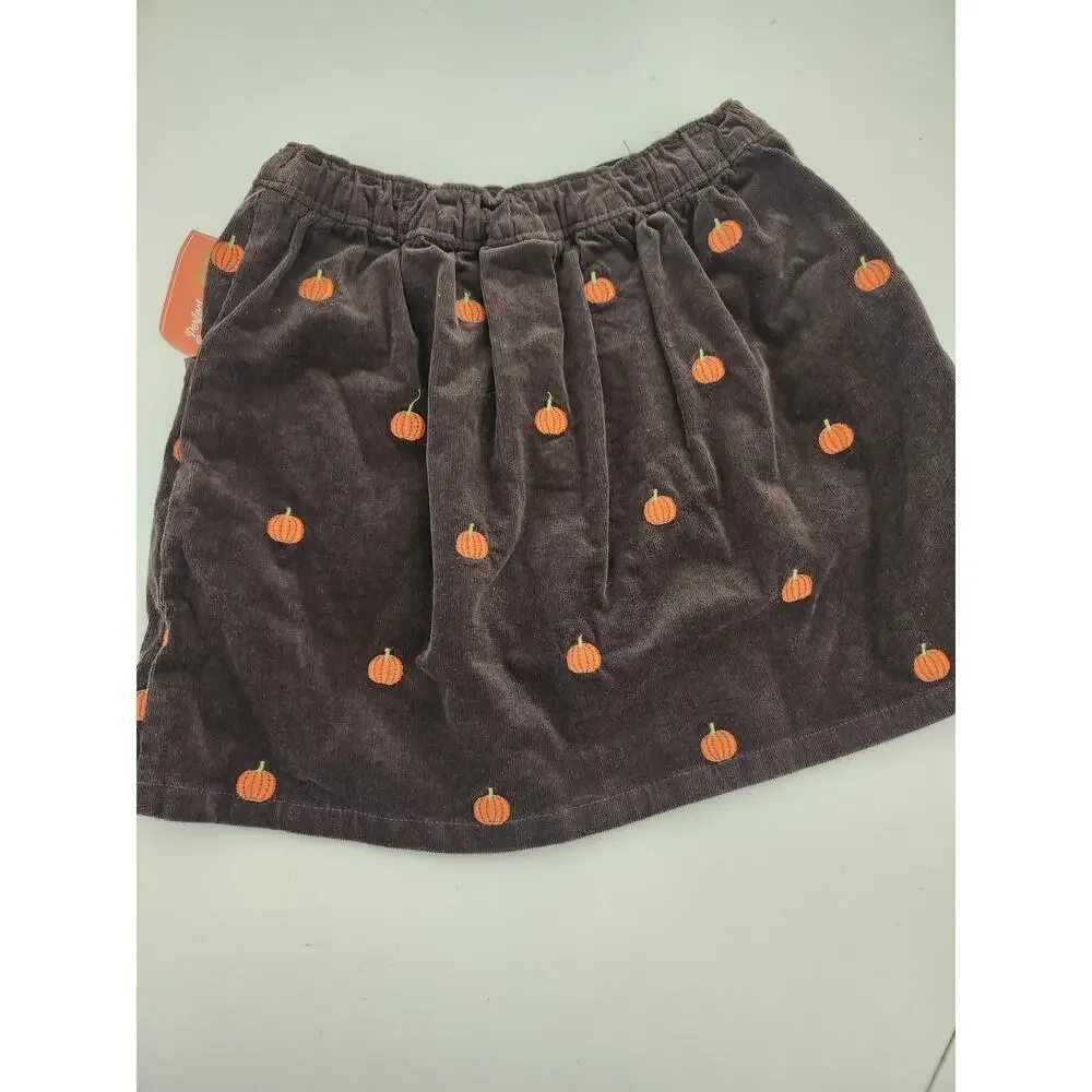 7 New Gymboree pumpkin skort